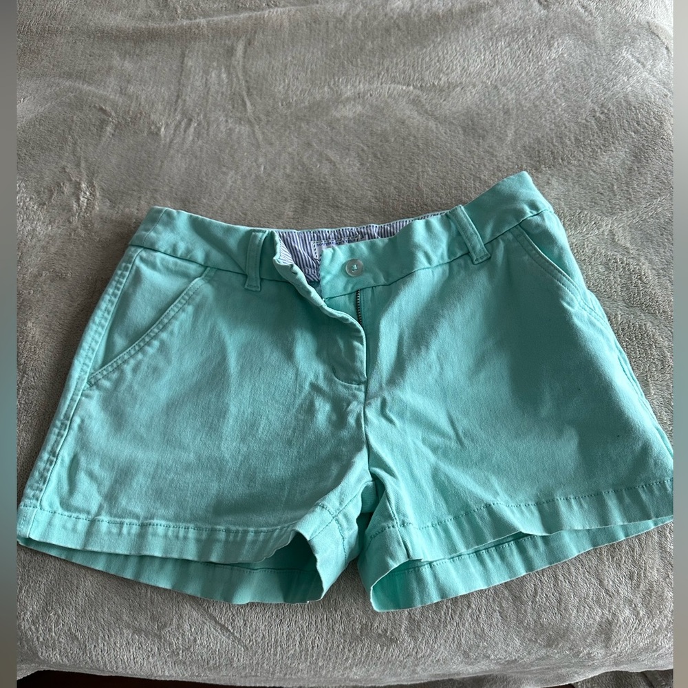 Southern Tide Teal Shorts - Size 4
